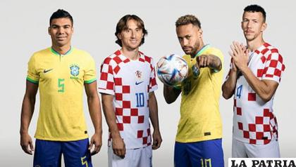Brasil y Croacia se enfrentan con sus mejores futbolistas 
/depor.com
