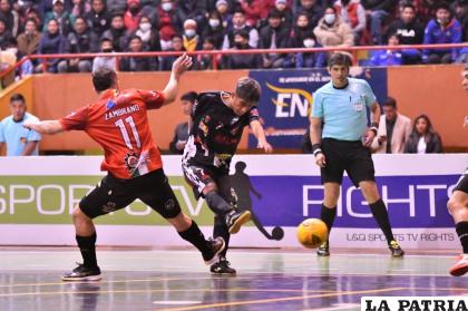 Buen nivel de juego se pudo apreciar en el desarrollo del encuentro /Emilio Castillo
