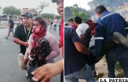 Comerciantes heridos en Santa Cruz /Erbol