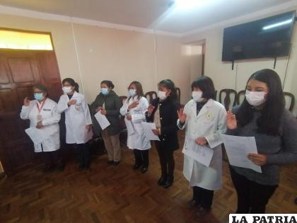 Posesión de los Defensores del Paciente /LA PATRIA

