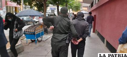 Los dos individuos fueron enviados a la cárcel de San Pedro 
/Referencial