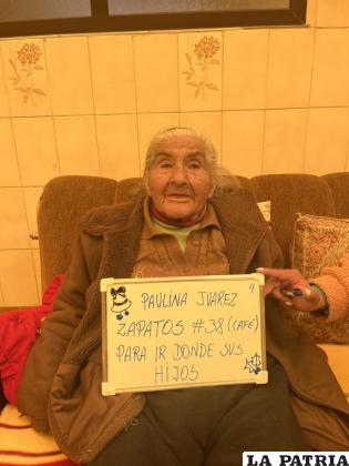 Adultos mayores buscan padrinos en Navidad /RR.SS