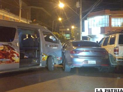 El minibusista dobló de manera imprudente /LA PATRIA
