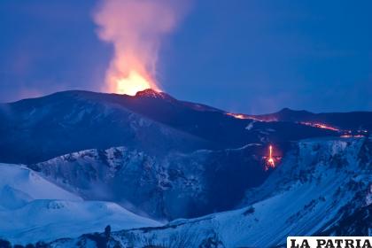 Volcán Eyjafjallajökull de Islandia /RRSS