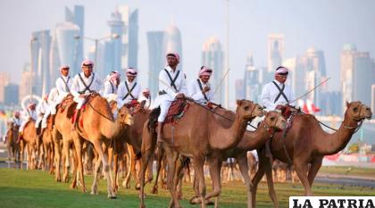 Qatar el país de los camellos y desiertos, pero uno de los más ricos del mundo /infobae.com