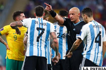 El polaco Szymon Marciniak fue designado para dirigir la final 
/elgrafico.com
