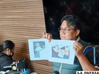 El legislador Héctor Arce ayer estuvo en conferencia de prensa /LA PATRIA
