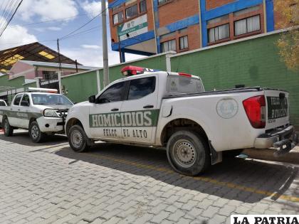 Instalaciones de la Felcc de El Alto /Erbol