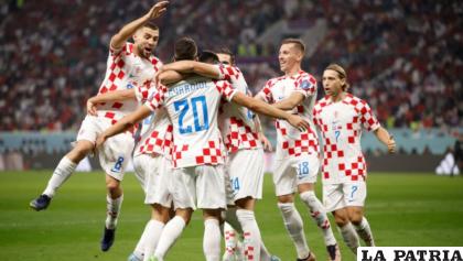 El cuadro croata celebró la tercera colocación en el mundial Qatar 2022 /sport.es
