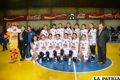 El equipo de Uriona cumplió una buena labor en la Libofem /LA PATRIA
