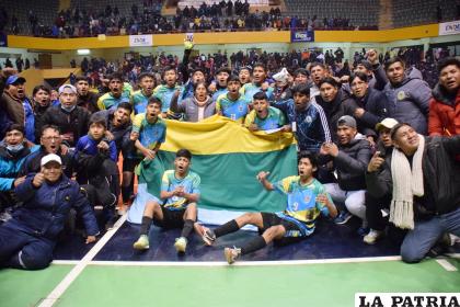 Poopó fue la gran revelación del campeonato, llegó a la final /LA PATRIA

