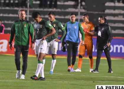 Triste despedida de la Verde tras perder de local ante Brasil 4-0 /LA PATRIA

