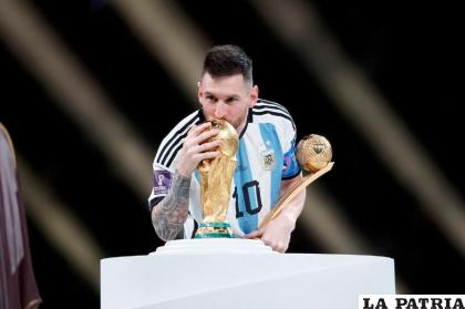 Lionel Messi además fue reconocido como el mejor jugador del Mundial Qatar 2022 /as.com
