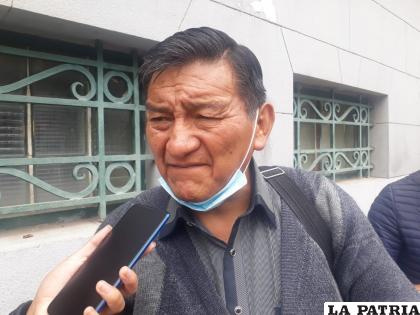 Ejecutivo gremial Abdón Veliz /LA PATRIA