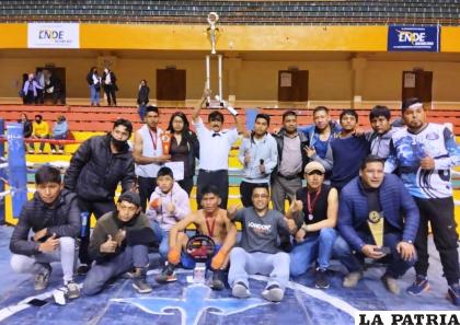 El boxeo orureño se va revitalizando /LA PATRIA