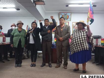 Ellos son los miembros de la nueva directiva de la BPO /LA PATRIA
