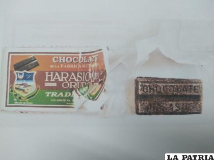 Chocolate Harasic es falsificado /SEDES