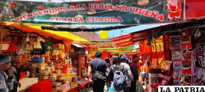 Robaron en un puesto de juguetes en la Feria Navideña /LA PATRIA