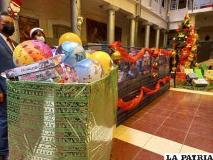 La idea es recaudar 20 mil juguetes con la Teletón 
/LA PATRIA
