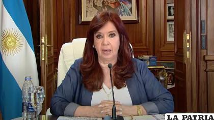 La condenada vicepresidente argentina / RRSS
