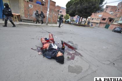 El 8 de septiembre fue destruido el mercado paralelo / APG
