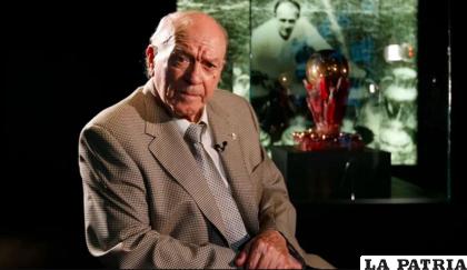 Alfredo Di Stéfano hasta la fecha es el único que ganó el Súper Balón de Oro /infobae.com