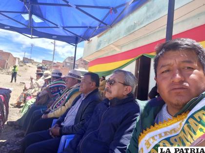 Acto de aniversario de Tambo Quemado /Cortesía 
