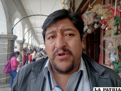 Presidente de la Comisión de Infraestructura, concejal Jesús Cruz /LA PATRIA
