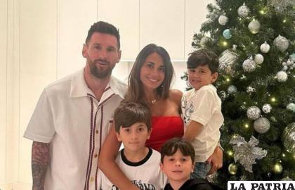 Lionel Messi continúa disfrutando de las fiestas de fin de año en su natal Rosario /ecuavisa.com