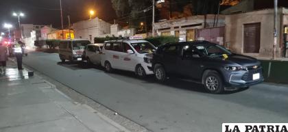 El chofer del ??mini? generó una colisión en cadena /LA PATRIA
