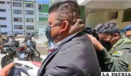 Álvaro Quelali detenido en septiembre /RR.SS.