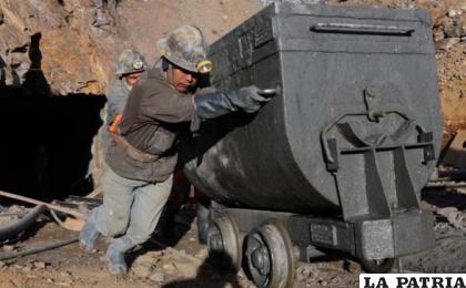 La producción subió 14%, principalmente de zinc, oro, plata y estaño /LOS TIEMPOS