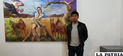 El artista Rolando Choque nos trae el enigma de las chinas /LA PATRIA