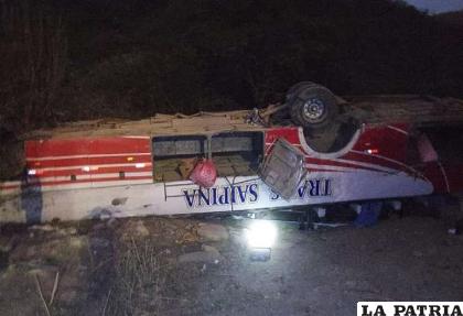 Al momento se desconocen las causas del accidente /El Deber