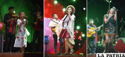 Participantes en la categoría Solista Vocal Infantil /LA PATRIA
