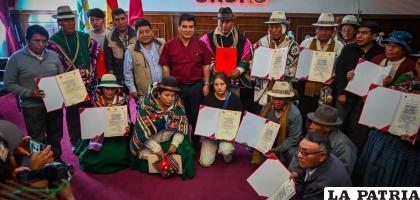 Productores de camélidos ya cuentan con personería jurídica /Gador