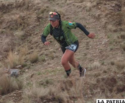 Las damas cumplieron una buena labor en la prueba /Skyrunning Bolivia