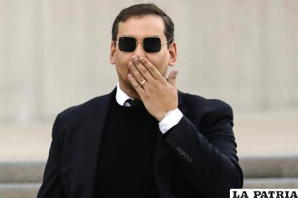 Foto de archivo del exrepresentante George Santos /EFE /EPA /PETER FOLEY