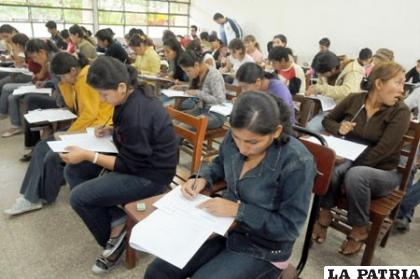 El 19 de enero será el examen para el ingreso a la Facultad Ciencias de la Salud /UTO