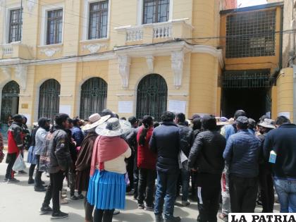 Movilización de los Vecinos de la Junta Vecinal Pucara /LA PATRIA