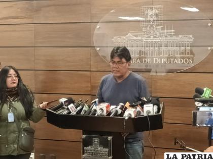 Diputado del Movimiento Al Socialismo (MAS), Héctor Arce / LA PATRIA