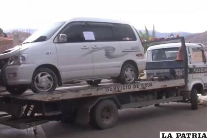 Los vehículos modificados en los que transportaban droga / FELCN