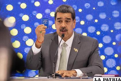 Fotografía de archivo del presidente de Venezuela, Nicolás Maduro /EFE /Rayner Peña R.