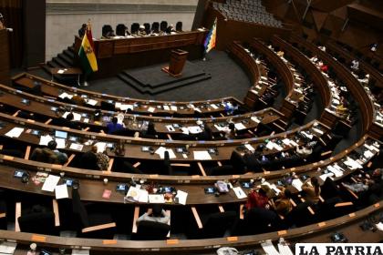 La Cámara de Diputados en sesión /APG