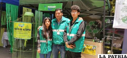 Ecomanager en la 1ra Feria Ambiental para conocer el trabajo en favor del medioambiente /LA PATRIA