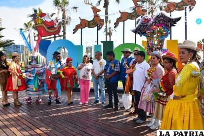 Archivos fotográficos de la promoción del Carnaval de Oruro 2024 en Chile /GAMO