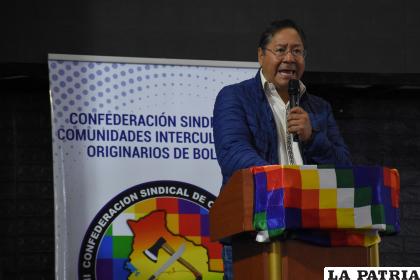 Presidente de Bolivia, Luis Arce /EFE