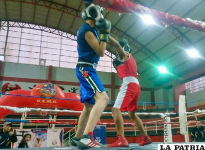 Llegaron pugilistas de Perú para resaltar el evento /GAMO
