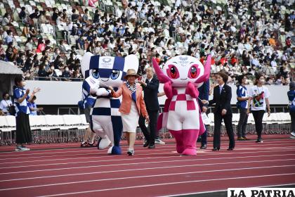 El Estadio Olímpico de Tokio, en una foto de archivo de la celebración del primer aniversario de los Juegos Olímpicos de Tokio 2020/EFE/ Edurne Morillo