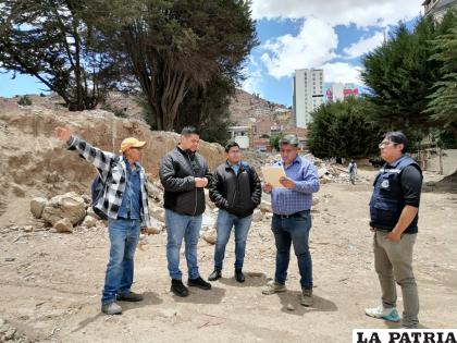 Visita al área de infraestructura del Hospital de Especialidades de Alta Complejidad Médica /LA PATRIA